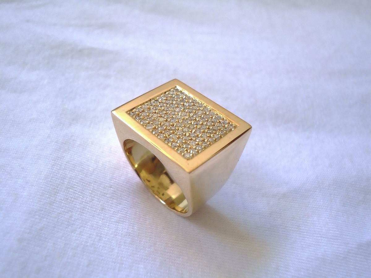 Ruby Solitaire Ring — view 2