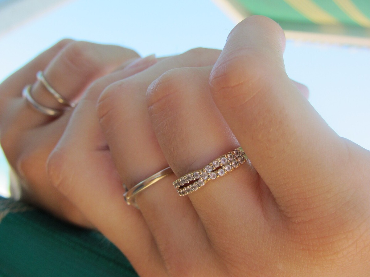 Adjustable Floral Ring — view 2